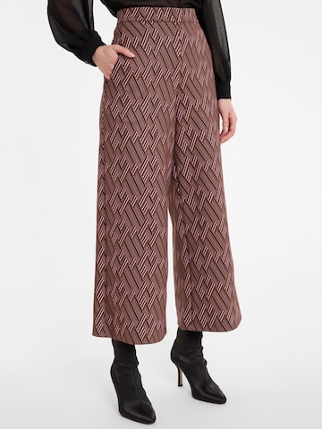 Ana Alcazar Wide Leg Hose 'Awosa' in Rot