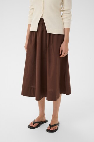 InWear Rok 'DaffodilIW' in Bruin: voorkant
