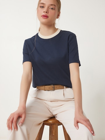 T-shirt Happiness İstanbul en bleu