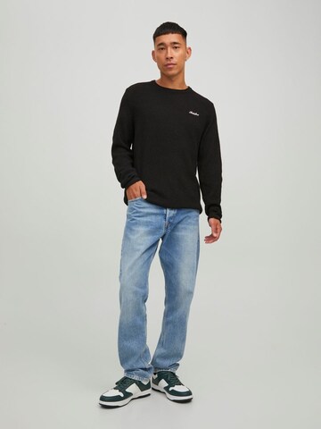 JACK & JONES Trui 'Paul Tons' in Zwart