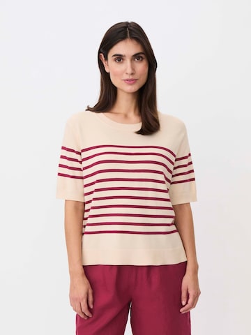 Masai Pullover 'MaFlorayne' i beige: forside