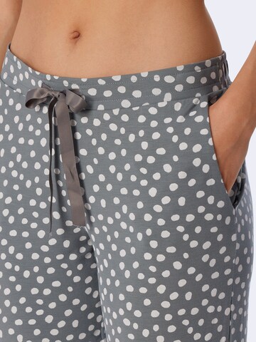 SCHIESSER Панталон пижама в сиво