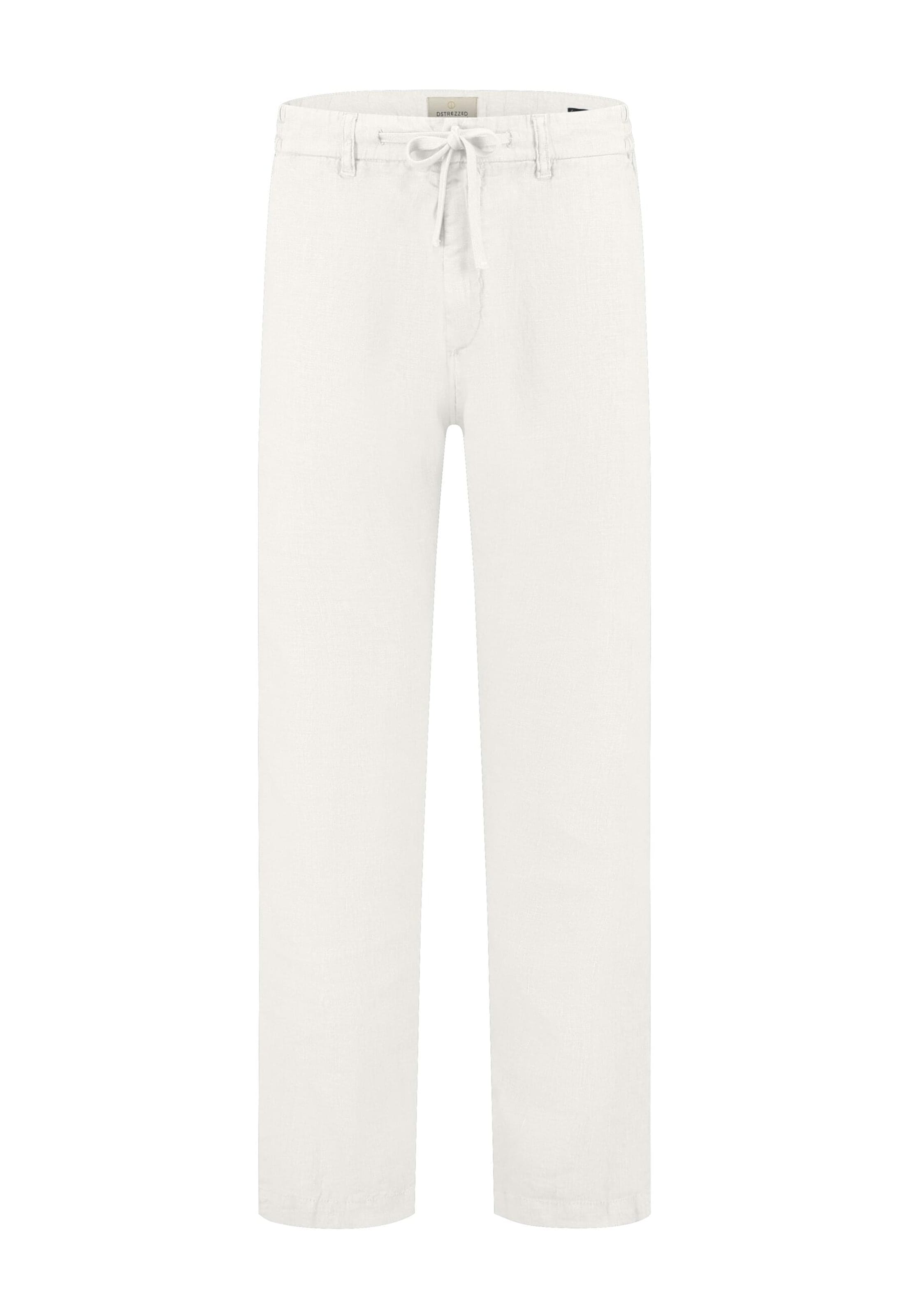 Dstrezzed Regular Панталон в бяло: отпред