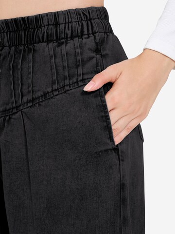 Imily Bela Wide leg Τζιν σε μαύρο