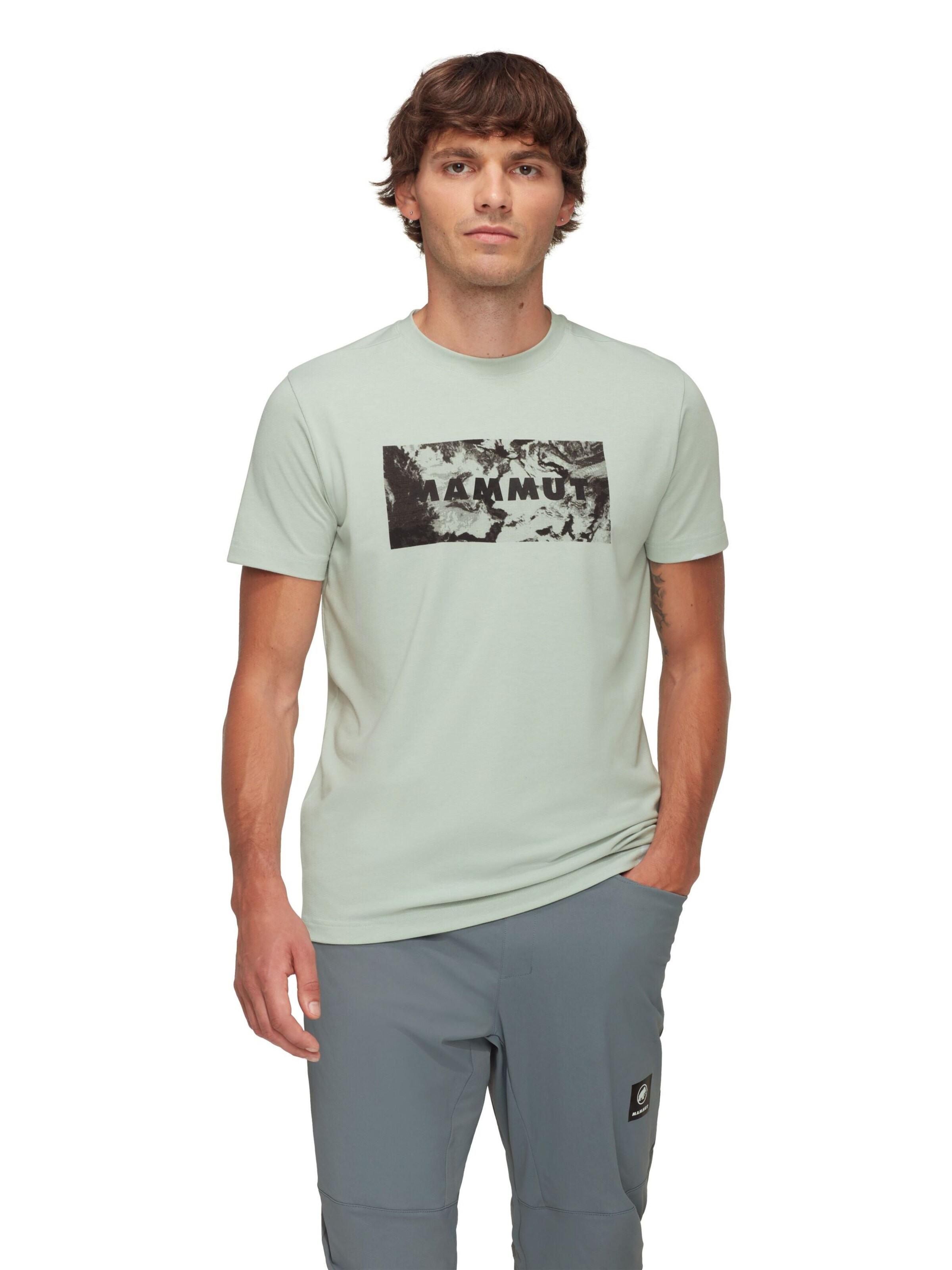 MAMMUT Shirt in Green: front