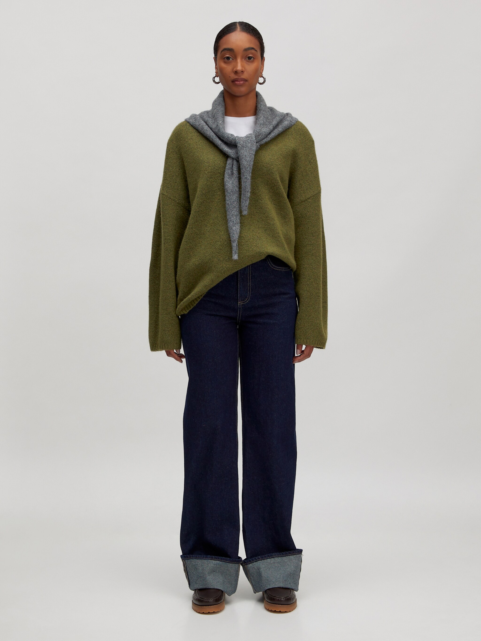 EDITED Produits Pull-over 'Urielle Wool' vert