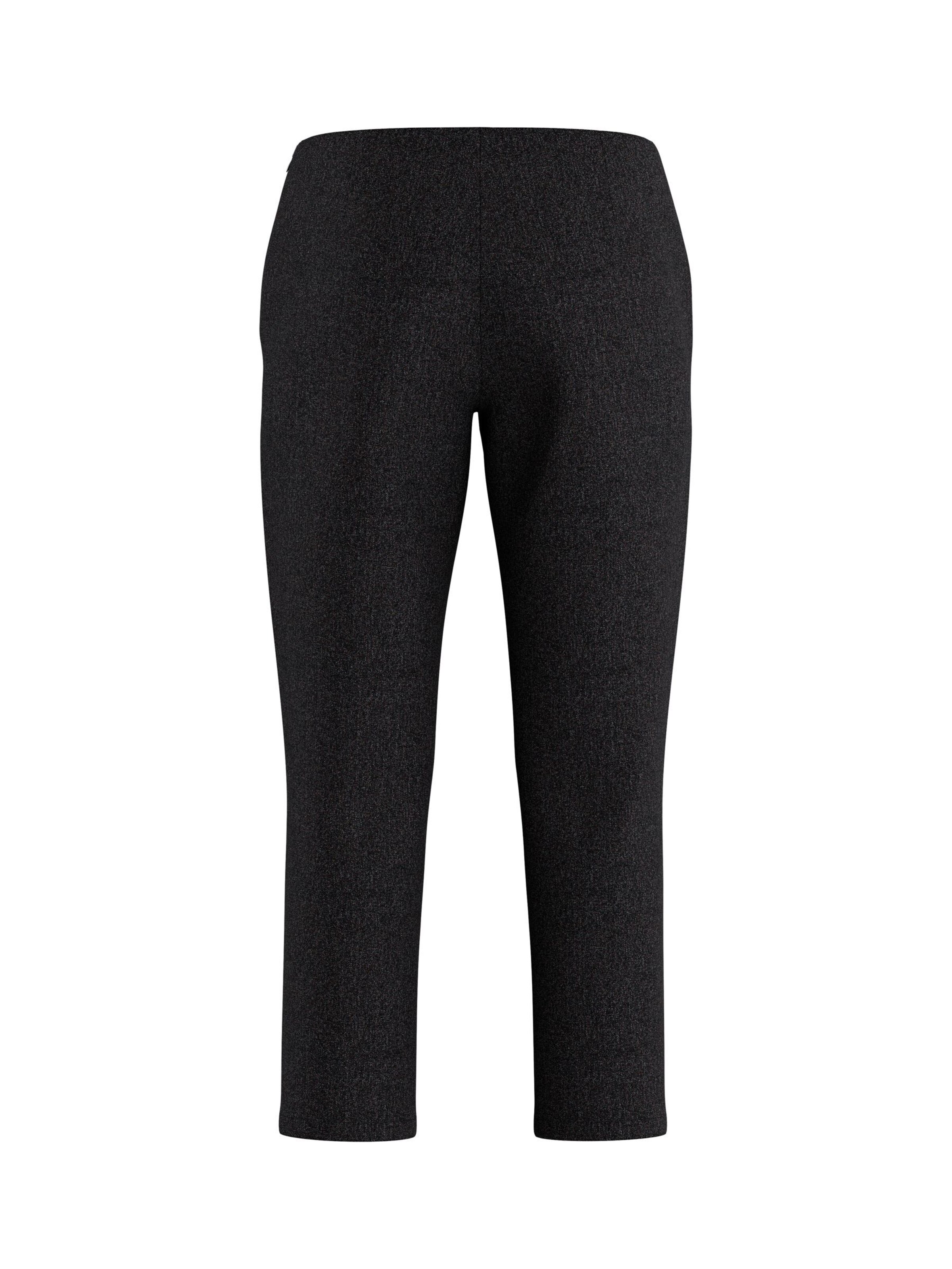 HYPEDROP - regular Pantalón de pinzas 'Elvira' en negro