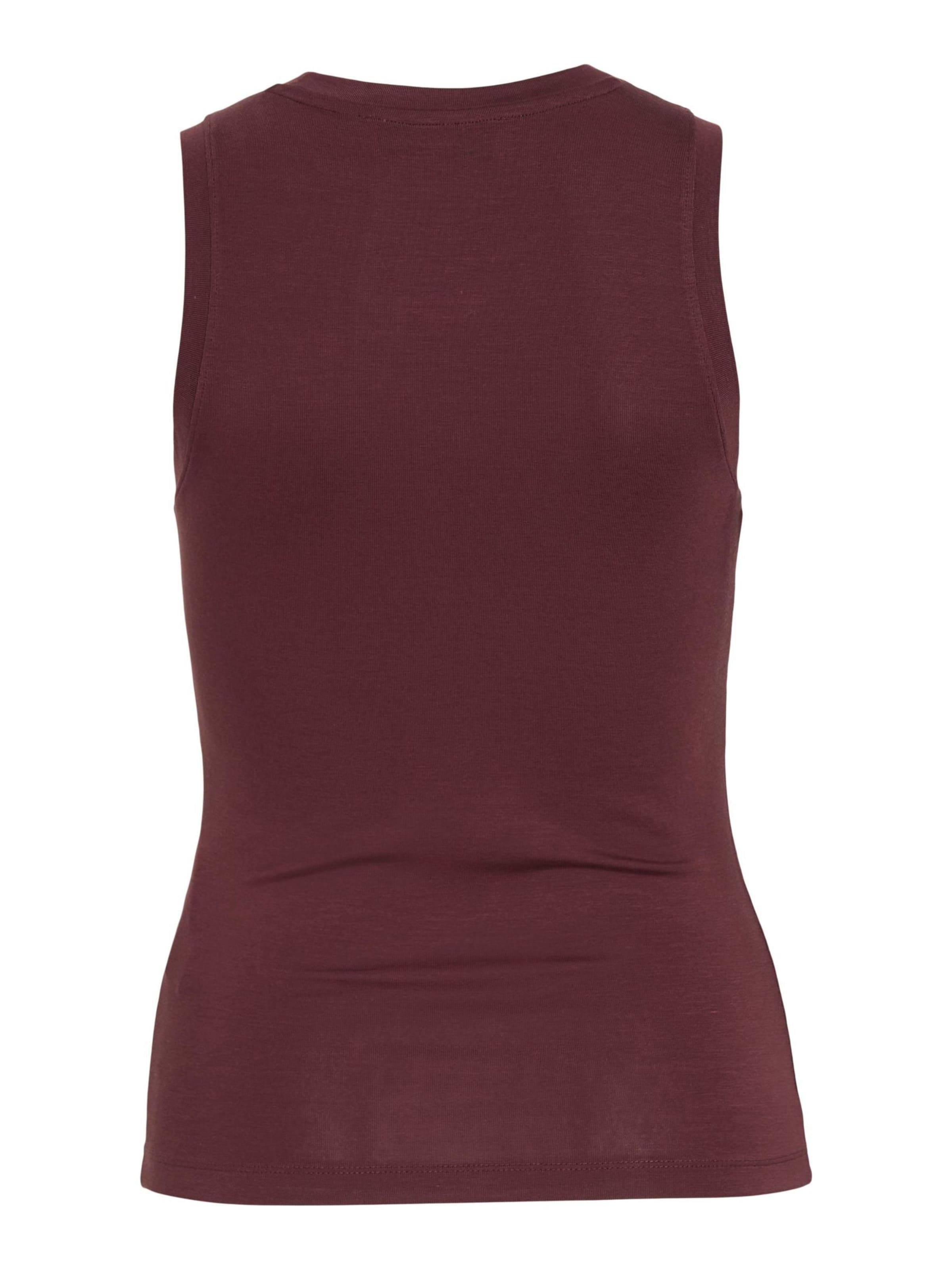 ROUGE EDIT Tanktop in Braun