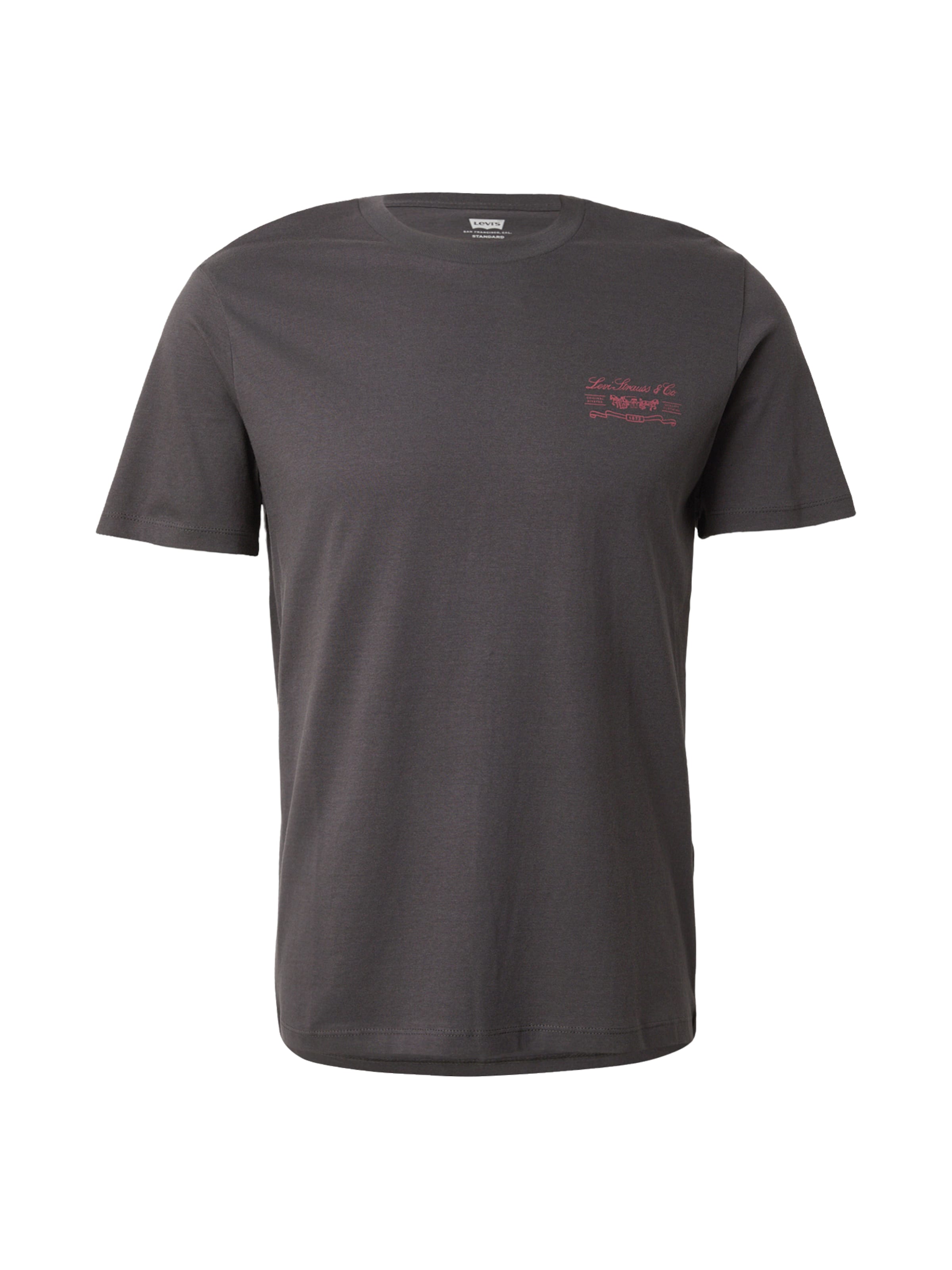 LEVI'S ® T-Shirt in Schwarz: Vorderseite