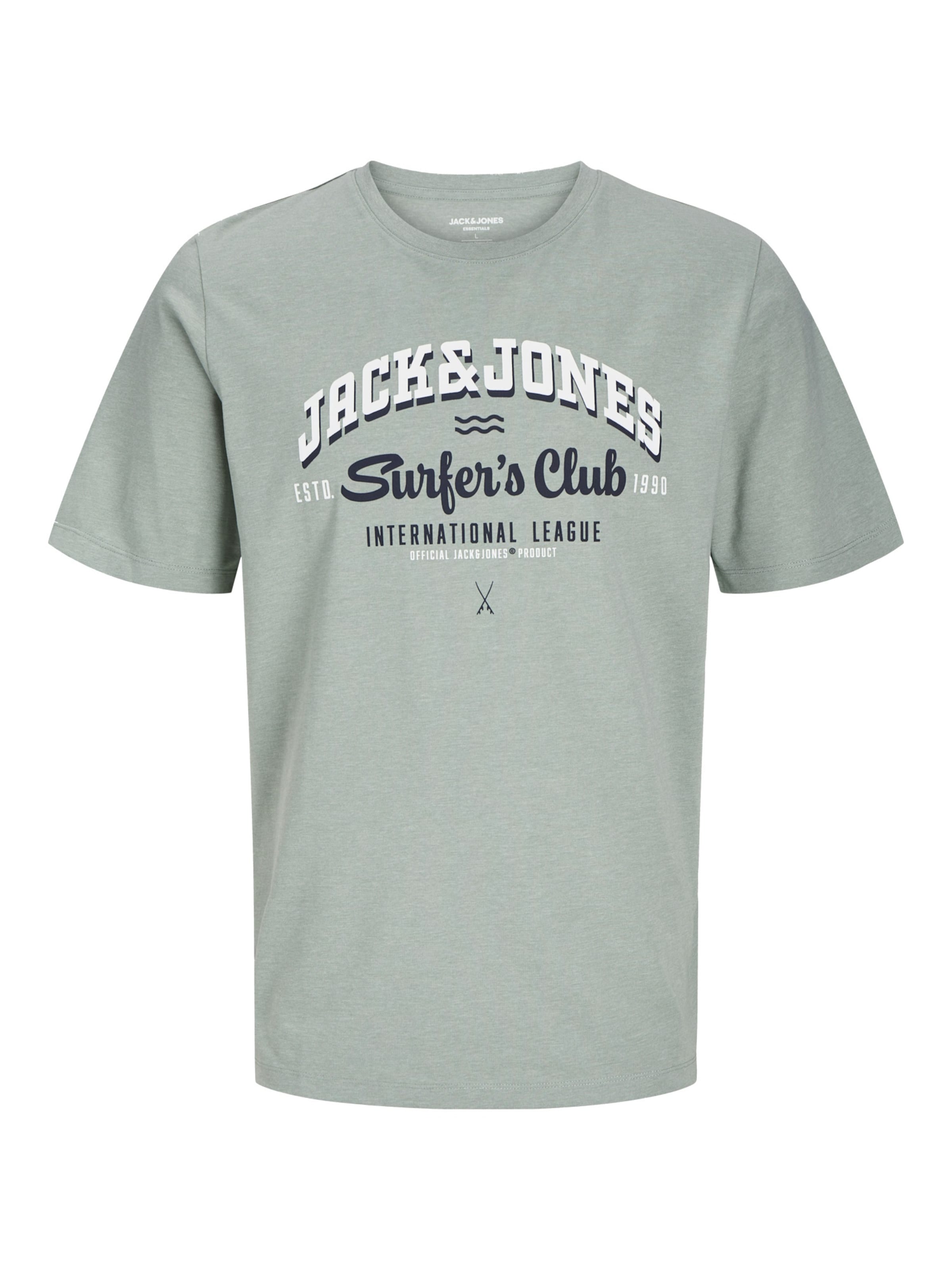 JACK & JONES Футболка в Зеленый