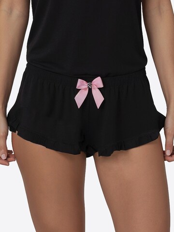 Vivisence Pyjamahose '2101' in Schwarz