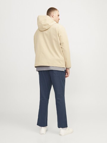 Jack & Jones Plus Tapered Trousers in Blue