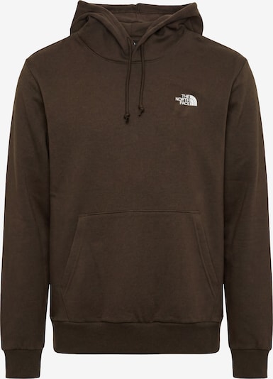 XS dydžio Megztinis be užsegimo 'EVOLUTION SIMPLE DOME' iš THE NORTH FACE, spalva – šokolado spalva / balta, Prekių apžvalga