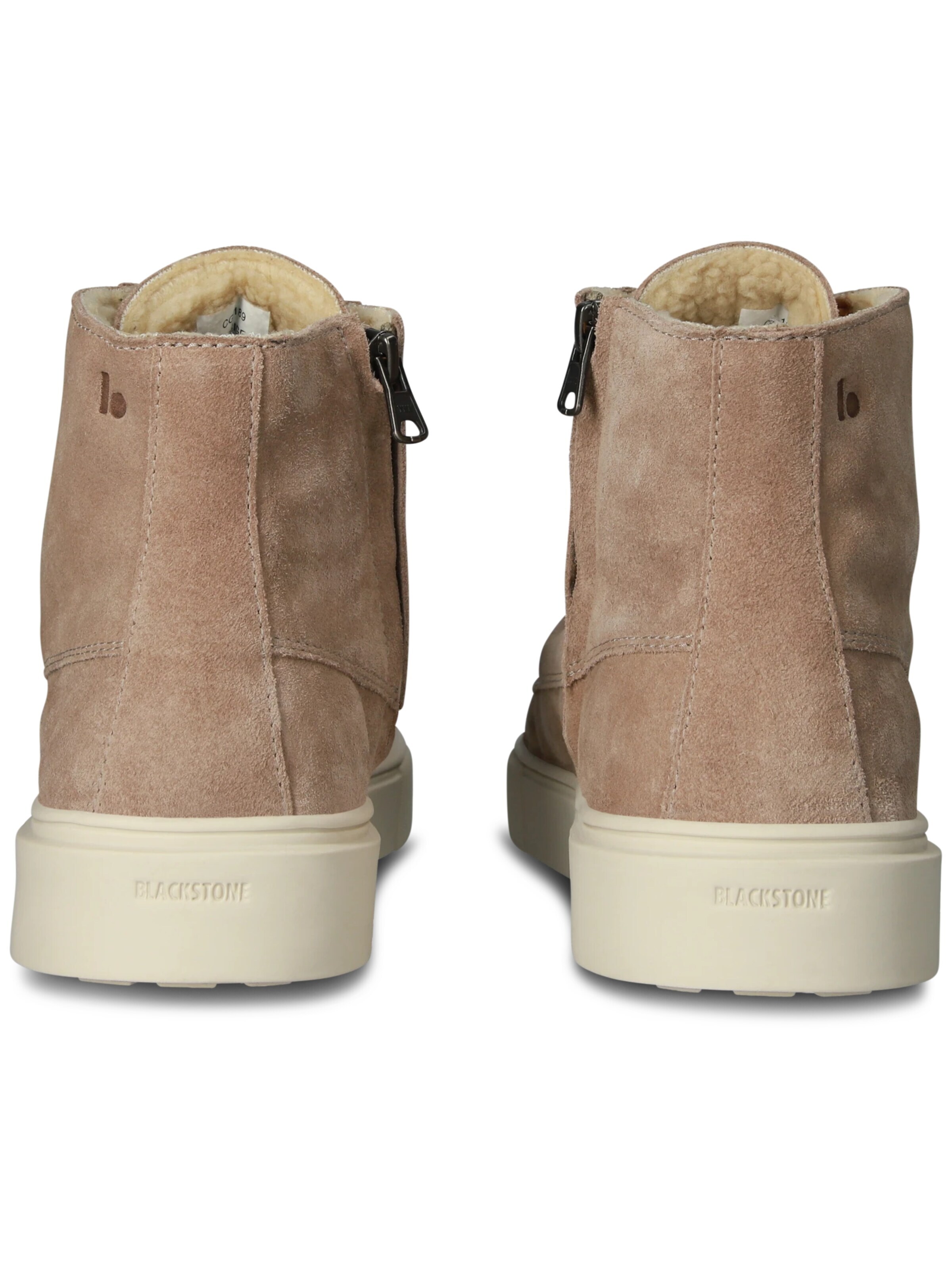 Sneaker alta 'RUBY EERO - ZIPPER' di BLACKSTONE in beige