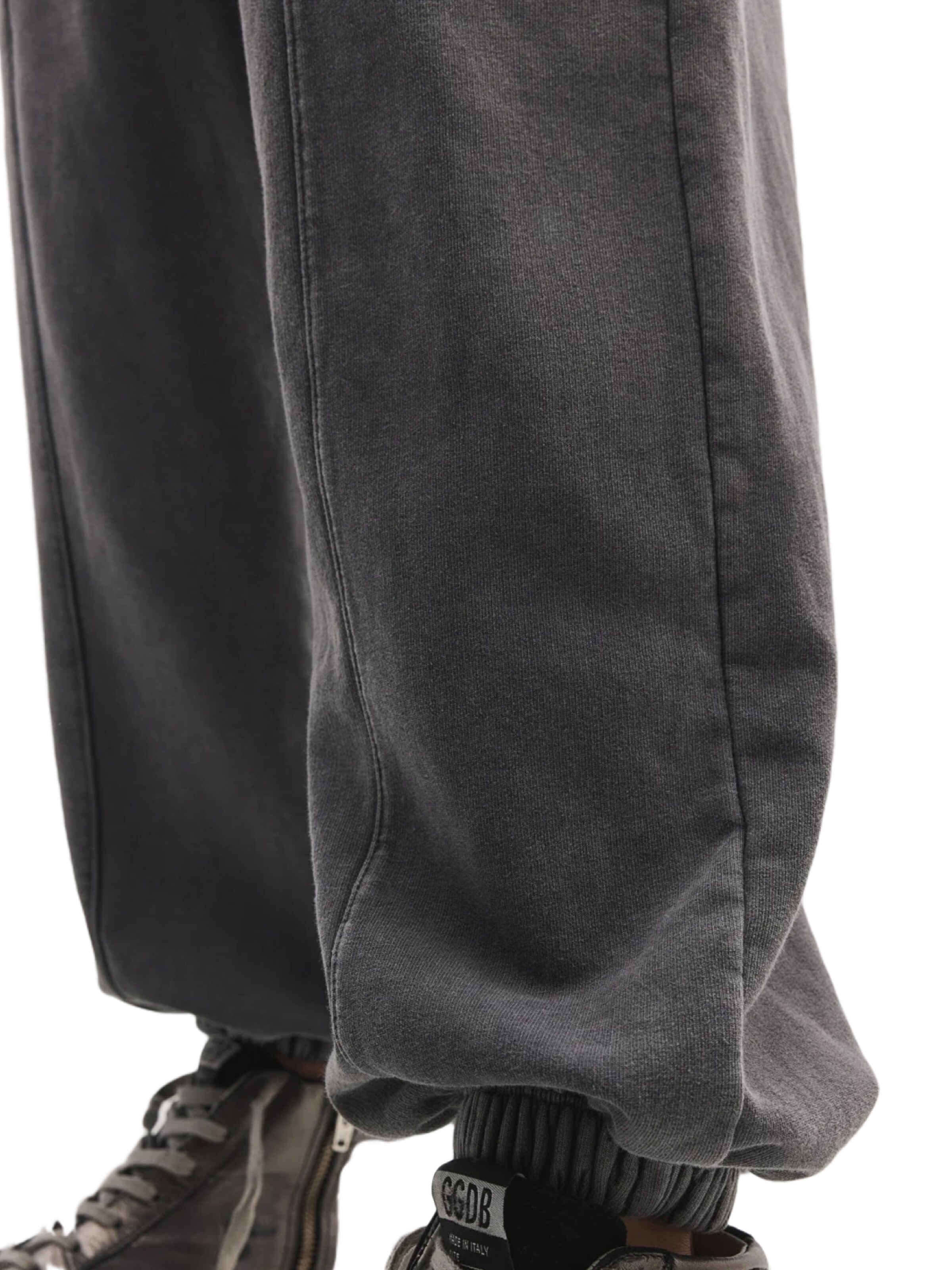 No Matter What Baggy Hose in Grau