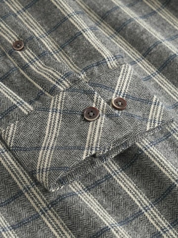 GABBA Regular Fit Skjorte ' Sven ' i grå