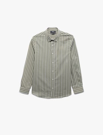 Koton Regular Fit Hemd in Grün: Vorderseite