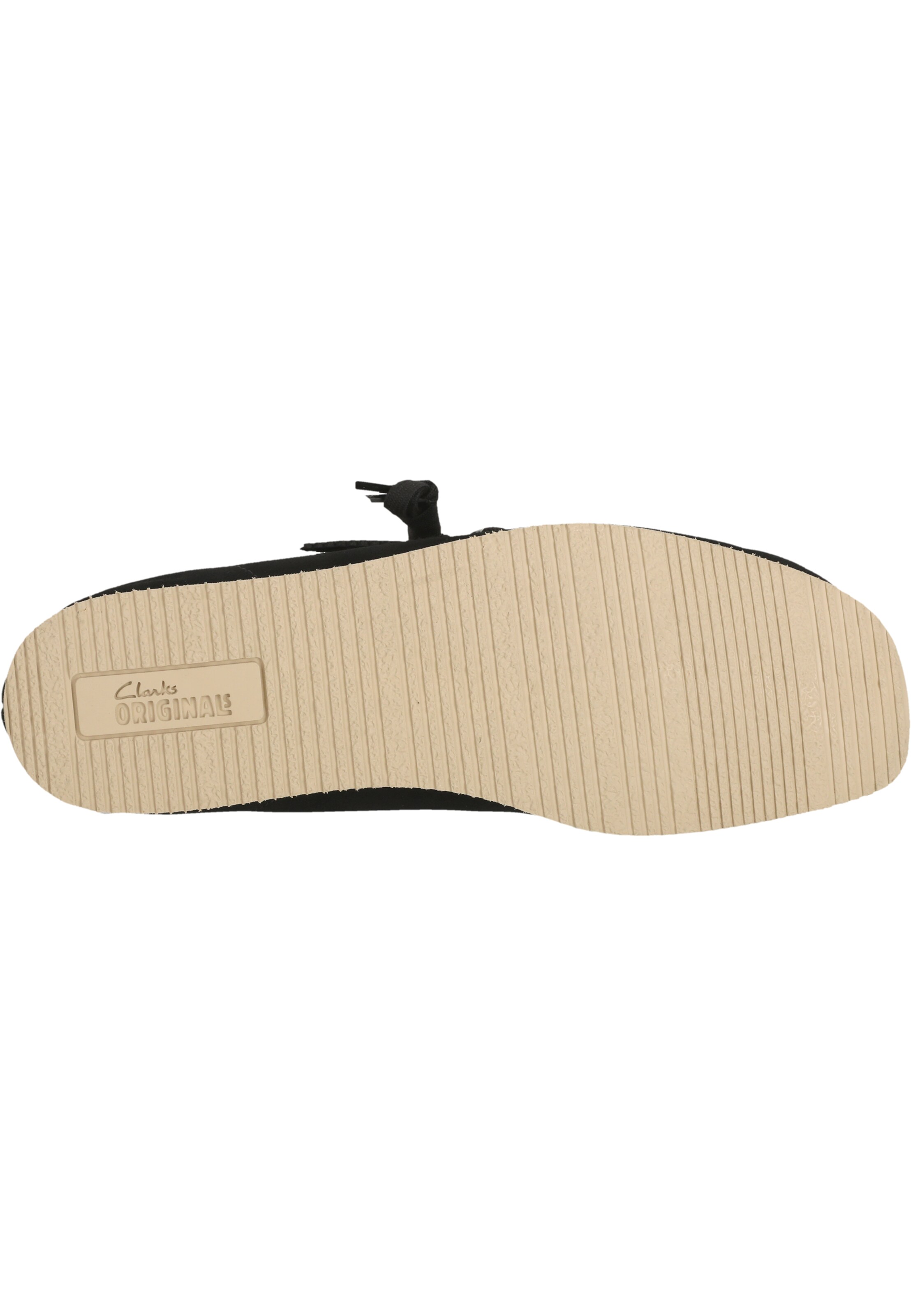 CLARKS Mokassin 'Wallabee Lite' in Schwarz