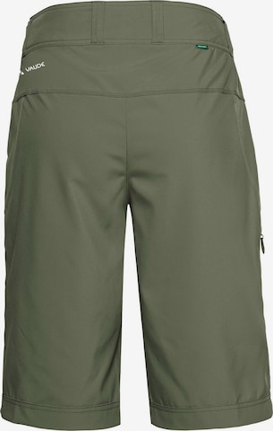 VAUDE Regular Workout Pants 'Ledro' in Green