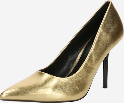 TOPSHOP Escarpins 'Erin' en or, Vue avec produit