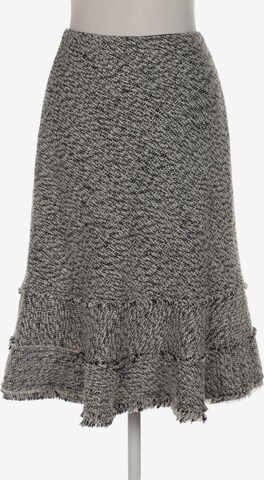 Turnover Skirt in M in Grey: front