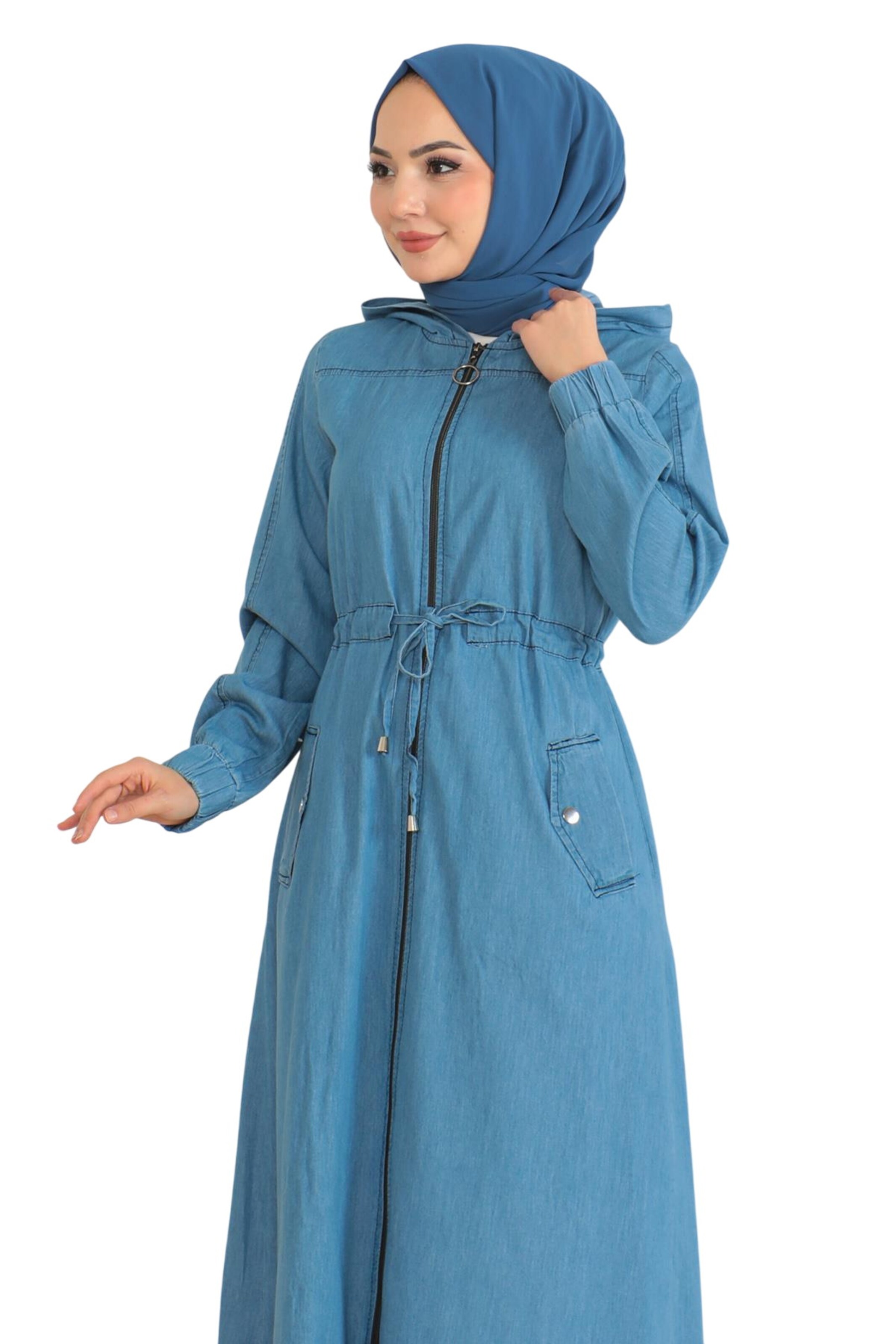 MODAMIHRAM Jurk in Blauw