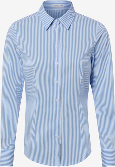 Marie Lund Bluse in XS in blau / weiß, Produktansicht