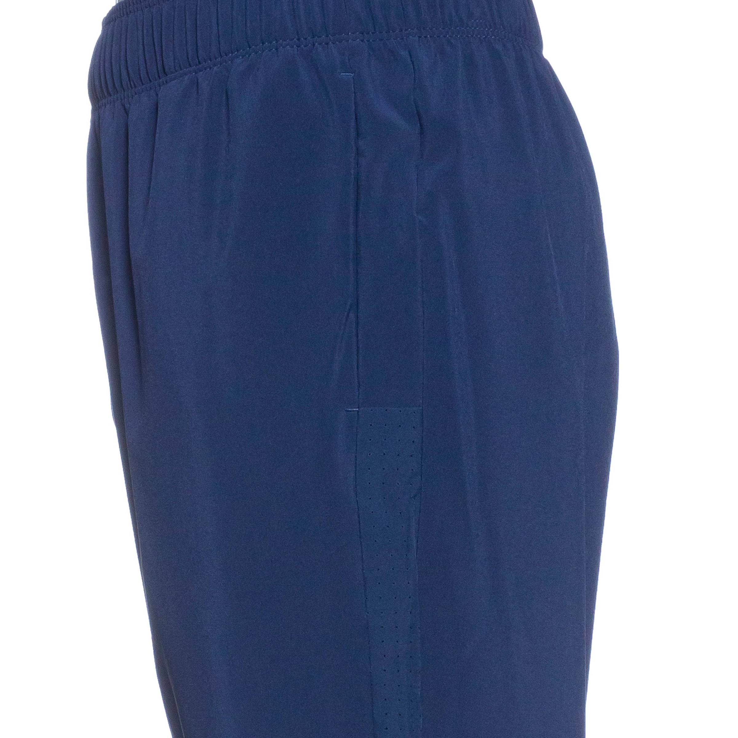 NIKE Tapered Workout Pants 'Multi' in Blue