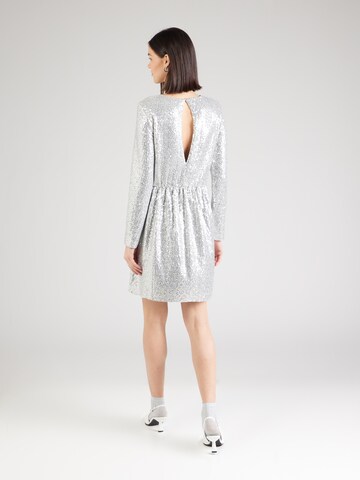 UNITED COLORS OF BENETTON Cocktail dress in Silver
