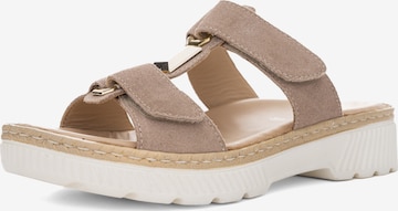 ARA Pantolette in Beige: Vorderseite