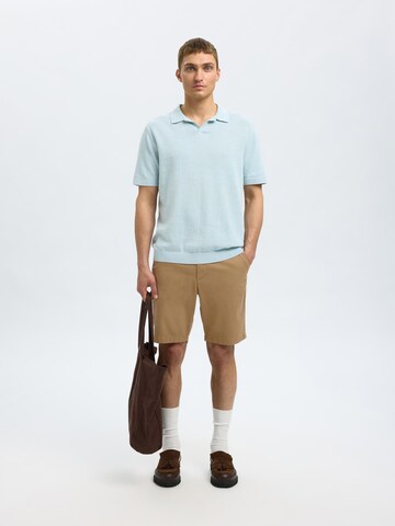 SELECTED Slim fit Trousers in Brown