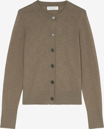 Marc O'Polo Knit Cardigan in Brown: front