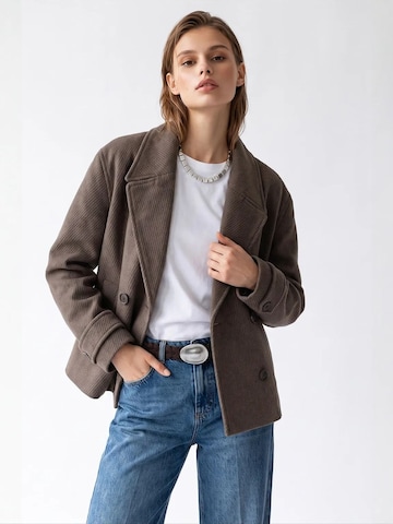 MixRay Between-Season Jacket 'Jacken' in Brown