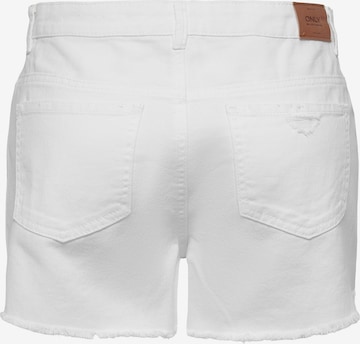 ONLY Regular Shorts 'Pacy' in Weiß