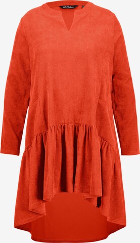 Robe Ulla Popken en rouge : devant