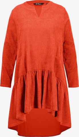 Robe Ulla Popken en rouge : devant