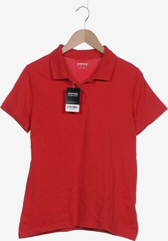 Lands‘ End Poloshirt S in Rot: predná strana