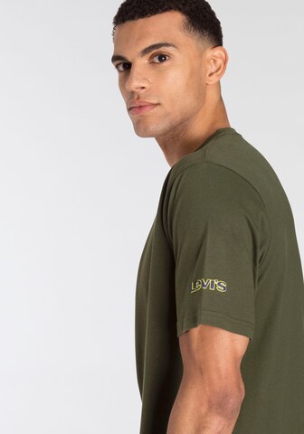 LEVI'S ® Póló 'Relaxed Fit Tee' - zöld