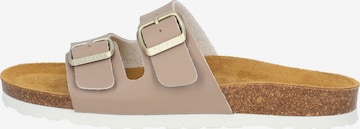 Palado Pantolette 'Palado Milos Matt' in Beige: Vorderseite