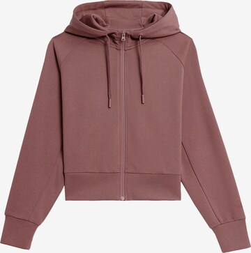 Veste de survêtement 'F0766' 4F en marron : devant