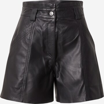 VILA ROUGE Regular Shorts 'TALIA' in Schwarz: predná strana