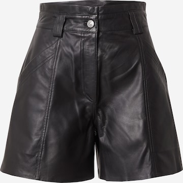 VILA ROUGE Regular Shorts 'TALIA' in Schwarz: predná strana