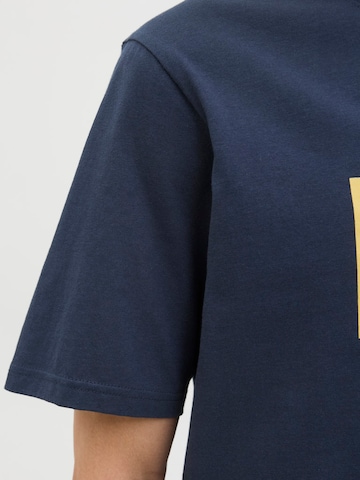 JACK & JONES Tričko 'JJHAYATO' - Modrá