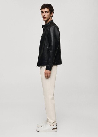 MANGO MAN Between-Season Jacket 'Brake' in Black