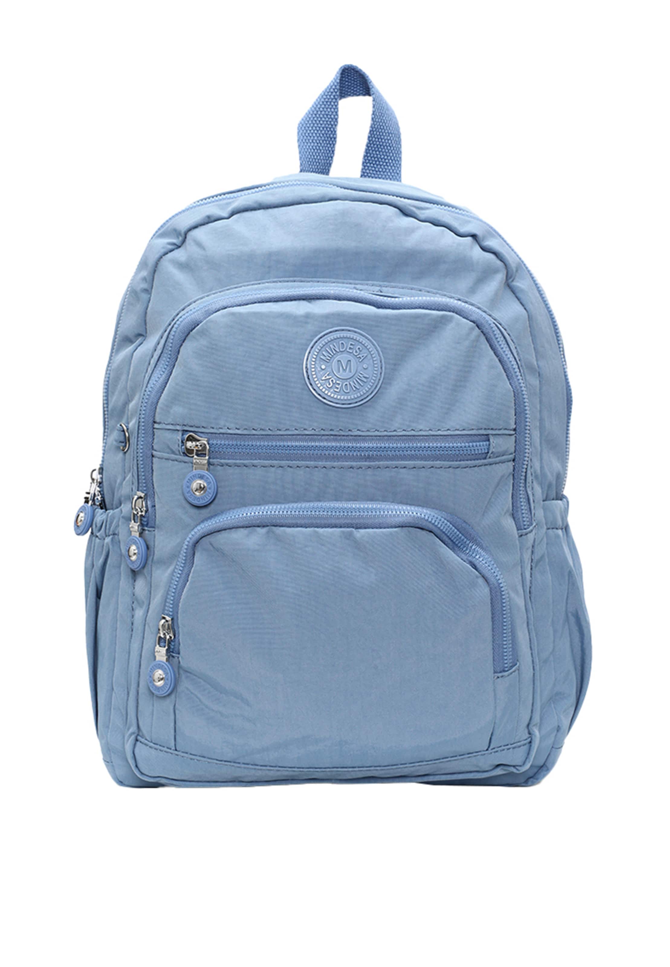 Mindesa - Mochila em azul: frente