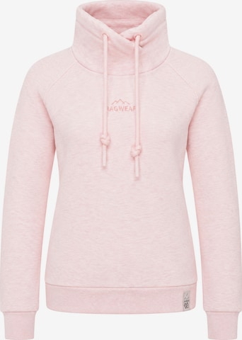 Sweat-shirt CIPO & BAXX en rose : devant