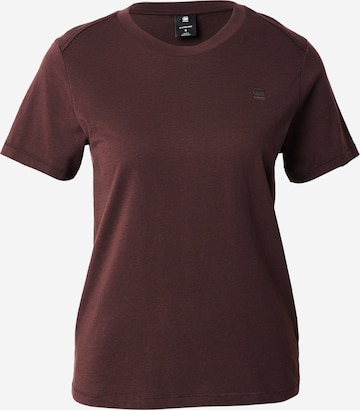 G-STAR Tričko 'Nifous' - Hnedá: predná strana