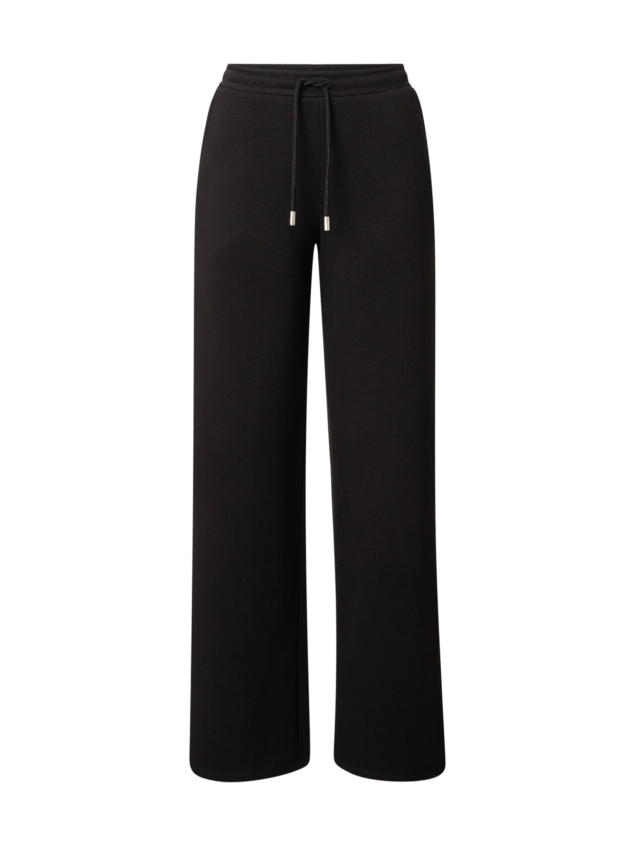 Tally Weijl Широкий Штаны в Черный: спереди