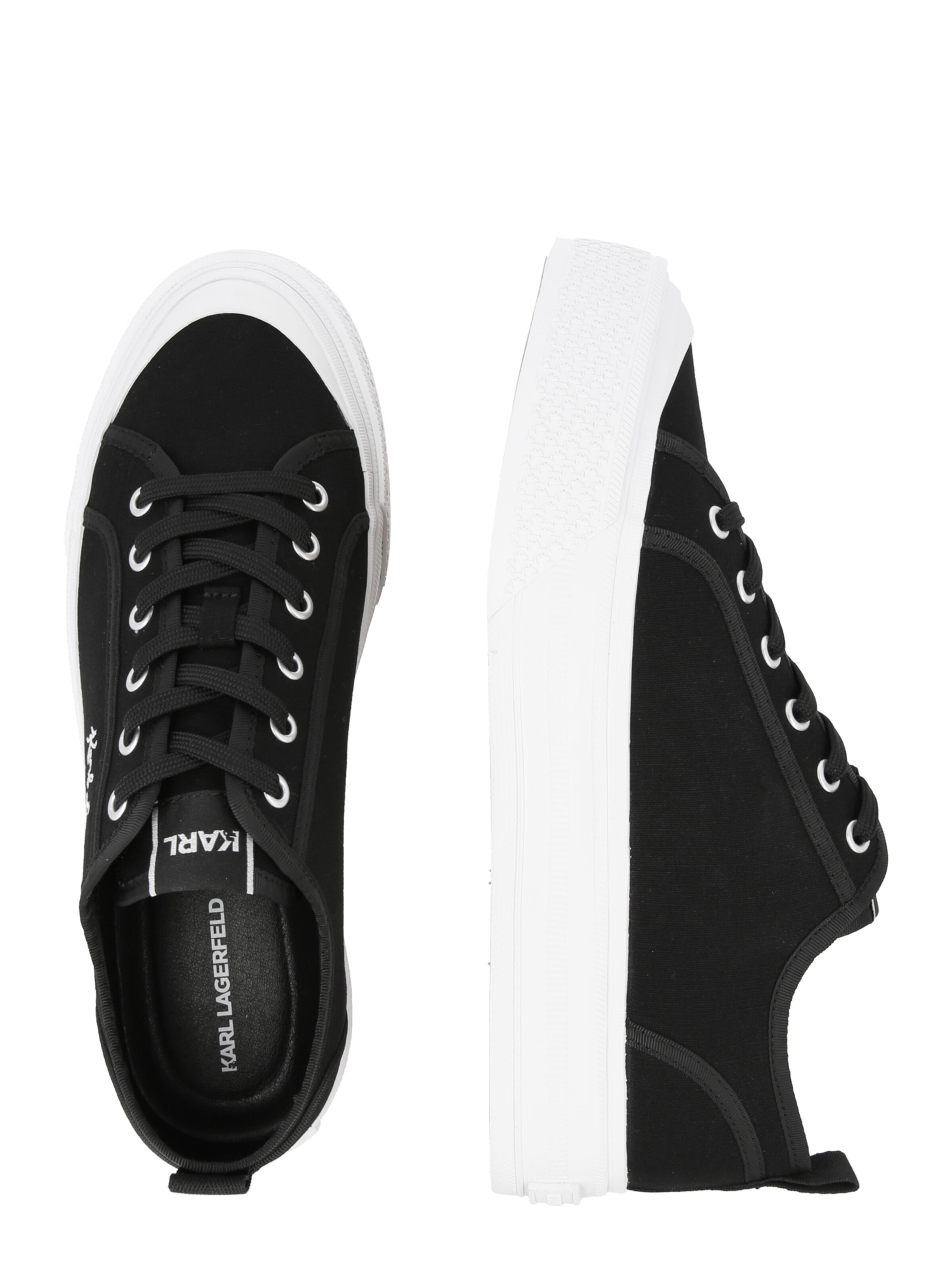 Baskets basses Karl Lagerfeld en noir