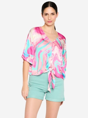 LolaLiza - Blusa em rosa: frente